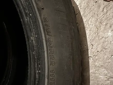 BRIDGESTONE 275/50/22 BLIZAK за 250 000 тг. в Караганда – фото 3