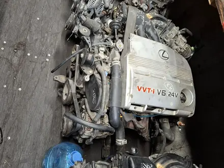 Двигатель Лексус RX330 3MZ за 550 000 тг. в Алматы – фото 4