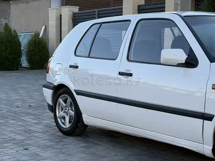 Volkswagen Golf 1995 года за 1 850 000 тг. в Тараз – фото 10
