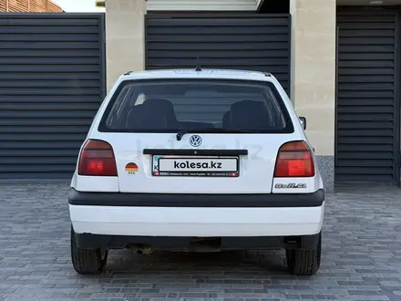 Volkswagen Golf 1995 года за 1 850 000 тг. в Тараз – фото 14