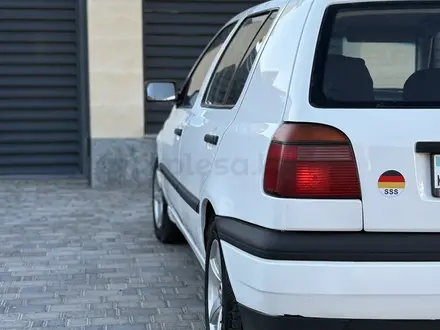 Volkswagen Golf 1995 года за 1 850 000 тг. в Тараз – фото 20