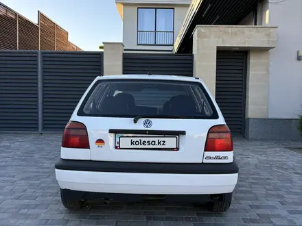 Volkswagen Golf 1995 года за 1 850 000 тг. в Тараз – фото 21