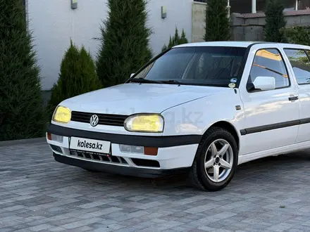 Volkswagen Golf 1995 года за 1 850 000 тг. в Тараз – фото 3