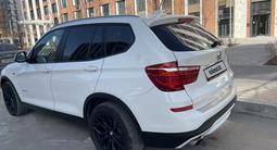 BMW X3 2016 годаүшін11 200 000 тг. в Астана – фото 4