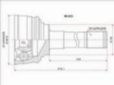 Шрус, граната наружный за 12 600 тг. в Алматы