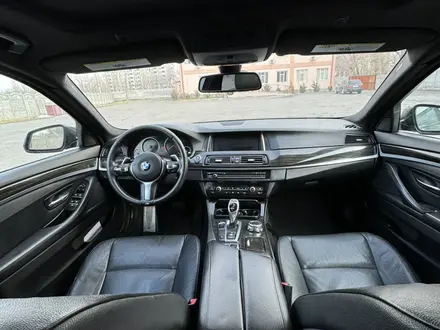 BMW 535 2015 года за 9 200 000 тг. в Тараз – фото 14