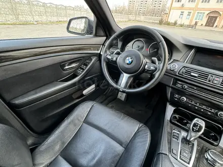 BMW 535 2015 года за 9 200 000 тг. в Тараз – фото 13