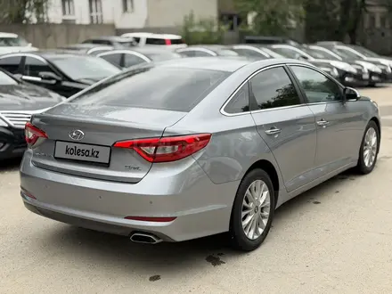 Hyundai Sonata 2015 года за 8 750 000 тг. в Алматы – фото 9