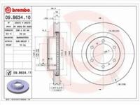 Диск тормозной передний за 87 800 тг. в Астана