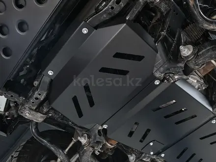 Защита картера двигателя и КПП BMS Тойота Тундра 2022-2026 Алюминий за 609 890 тг. в Алматы – фото 4