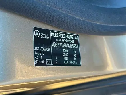 Mercedes-Benz E 320 1996 года за 3 300 000 тг. в Тараз – фото 47