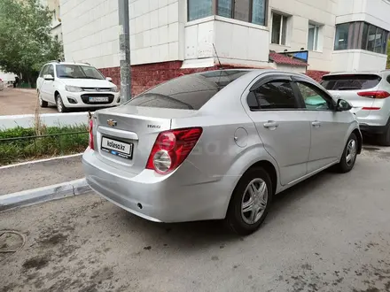 Chevrolet Aveo 2013 года за 3 650 000 тг. в Нур-Султан (Астана) – фото 3