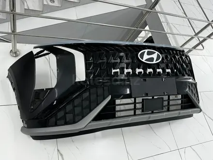 Передний бампер в сборе Hyundai Mufasa за 5 000 тг. в Астана – фото 3