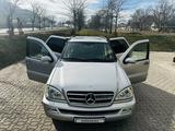 Mercedes-Benz ML 550 2002 годаүшін7 500 000 тг. в Алматы – фото 3