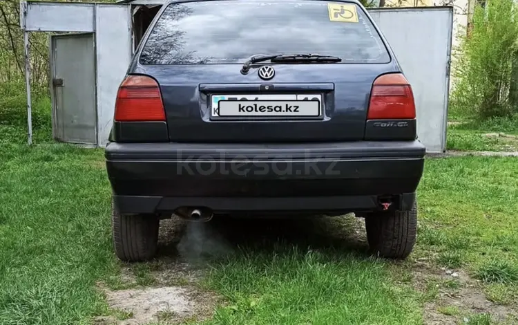 Volkswagen Golf 1992 годаүшін1 450 000 тг. в Текели