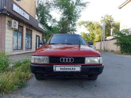 Audi 80 1989 года за 800 000 тг. в Тараз – фото 2
