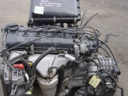 Двигатель Nissan Micra. Двигатель Ниссан Микра за 205 000 тг. в Алматы – фото 2