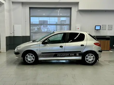 Peugeot 206 2005 года за 2 550 000 тг. в Астана – фото 8