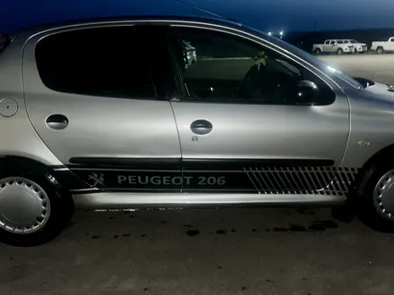 Peugeot 206 2005 года за 2 200 000 тг. в Астана – фото 9