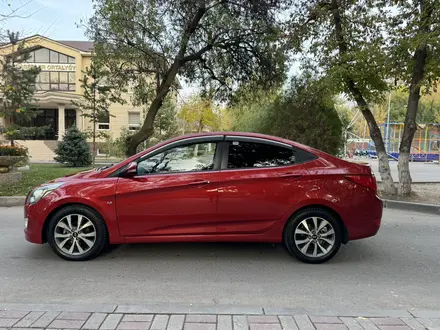 Hyundai Accent 2015 года за 5 750 000 тг. в Тараз – фото 15