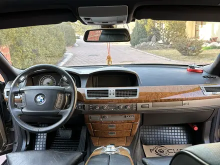 BMW 745 2001 года за 4 999 999 тг. в Алматы – фото 23
