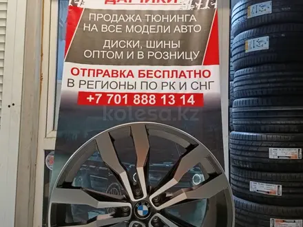 Одноразармерные диски на BMW R21 5 112 BP за 450 000 тг. в Астана – фото 6