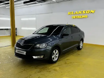 Skoda Rapid 2014 года за 5 540 000 тг. в Костанай – фото 2