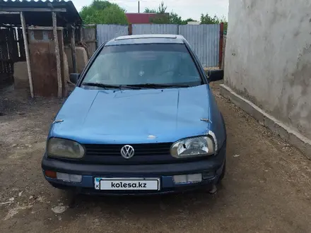 Volkswagen Golf 1992 годаүшін1 087 347 тг. в Уштобе – фото 4