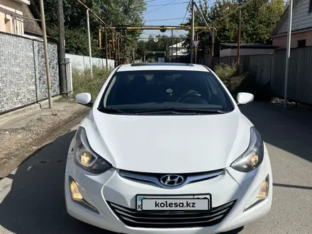 Hyundai Elantra 2015 года за 6 990 000 тг. в Алматы – фото 5