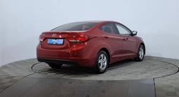 Hyundai Elantra 2016 года за 6 250 000 тг. в Астана – фото 5