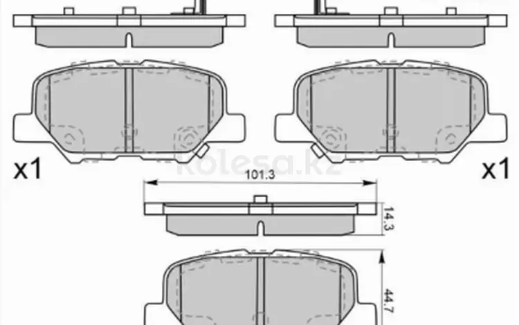 Колодки тормозные (Сзади) за 8 600 тг. в Талдыкорган