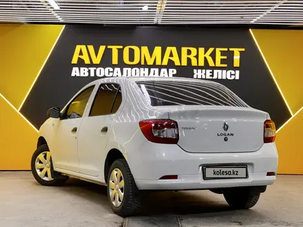 Renault Logan 2015 года за 3 500 000 тг. в Астана – фото 4