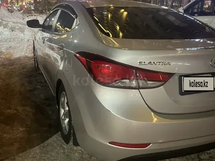 Hyundai Elantra 2015 года за 6 500 000 тг. в Астана – фото 6