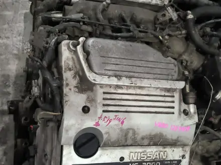 Двигатель Мотор Коробка АКПП Вариатор VQ30DE объем 3.0 литр Nissan Ниссан за 480 000 тг. в Алматы – фото 2