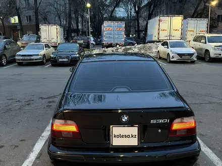 BMW 530 2002 года за 6 200 000 тг. в Алматы – фото 7