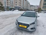 Hyundai Accent 2018 года за 7 500 000 тг. в Астана – фото 4