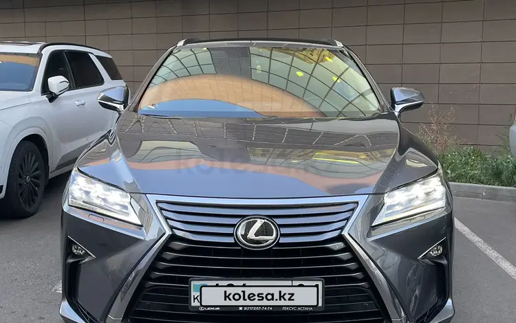 Lexus RX 200t 2017 года за 22 000 000 тг. в Астана