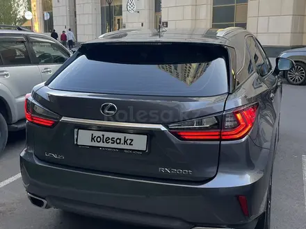Lexus RX 200t 2017 года за 22 000 000 тг. в Астана – фото 5