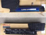 Накладки на пороги задние Land Cruiser 200 (07-21) с подсветкой, стиль OEM за 64 000 тг. в Астана