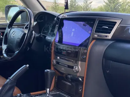 Lexus LX 570 2013 года за 25 500 000 тг. в Астана – фото 57