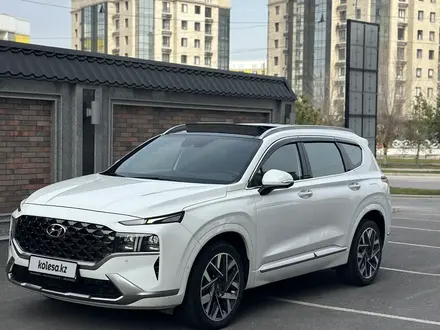 Hyundai Santa Fe 2022 года за 16 600 000 тг. в Шымкент – фото 5