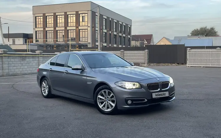 BMW 520 2014 года за 10 500 000 тг. в Алматы