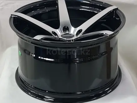 Vossen Dibit R18 5 114.3 9.0/10.0J et 20 dia 73.1 Black Polish за 430 000 тг. в Усть-Каменогорск – фото 4