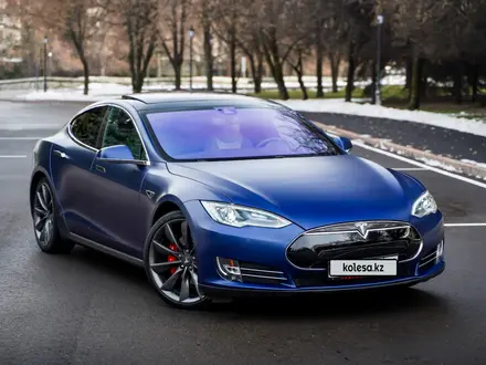Tesla Model S 2015 года за 27 000 000 тг. в Алматы – фото 2
