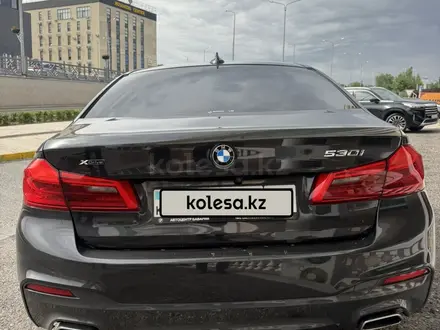 BMW 530 2018 года за 14 250 000 тг. в Алматы – фото 7