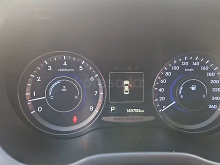 Hyundai Grandeur 2015 года за 9 300 000 тг. в Шымкент – фото 7
