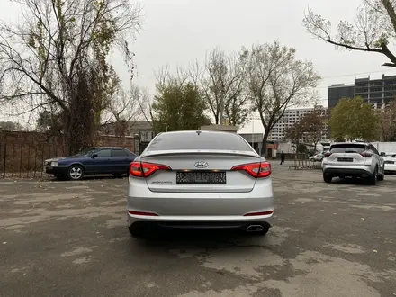 Hyundai Sonata 2016 года за 9 500 000 тг. в Алматы – фото 6