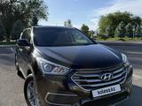Hyundai Santa Fe 2017 года за 8 150 000 тг. в Алматы – фото 2