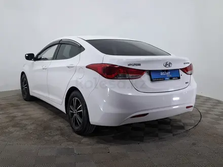 Hyundai Elantra 2013 года за 3 820 000 тг. в Астана – фото 7
