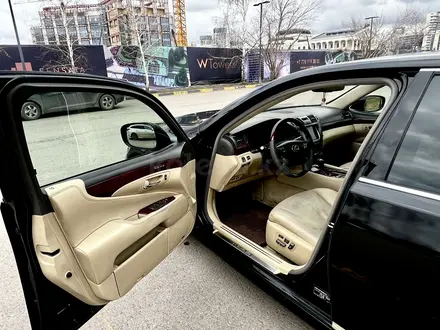 Lexus LS 460 2008 года за 7 200 000 тг. в Астана – фото 9